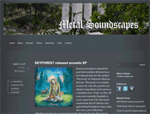 Tablet Screenshot of metalsoundscapes.com